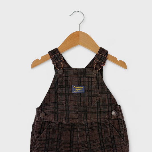 BROWN OSH KOSH OVERALLS - 9M