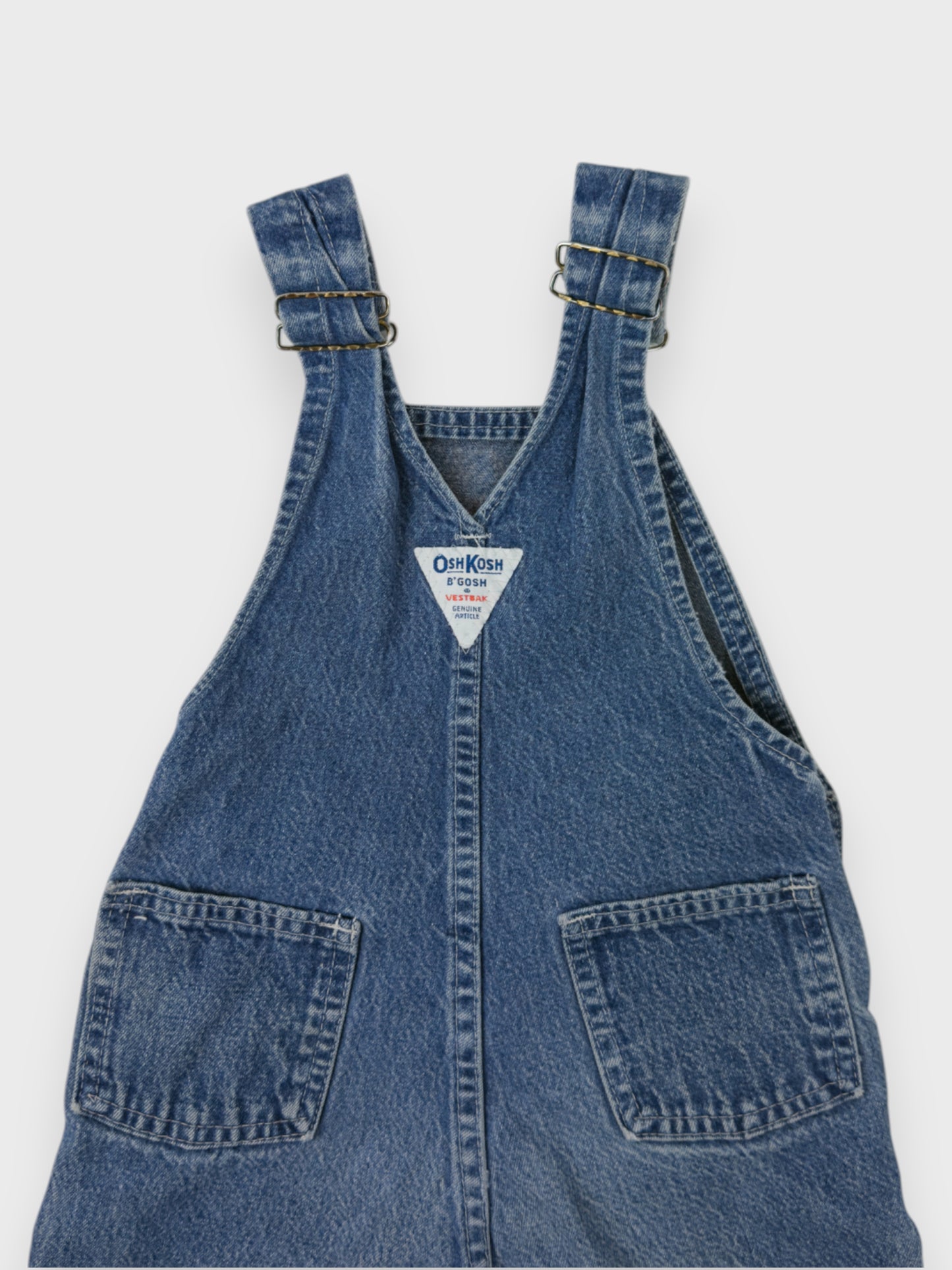 VINTAGE DENIM OSH KOSH OVERALLS - 4T