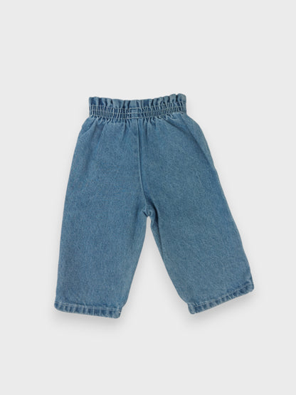 VINTAGE PAPERBAG DENIM PANTS - 12M