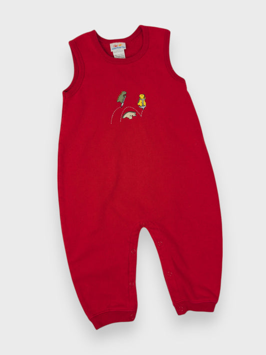 VINTAGE CARTER'S DINOSAUR ROMPER - 2T