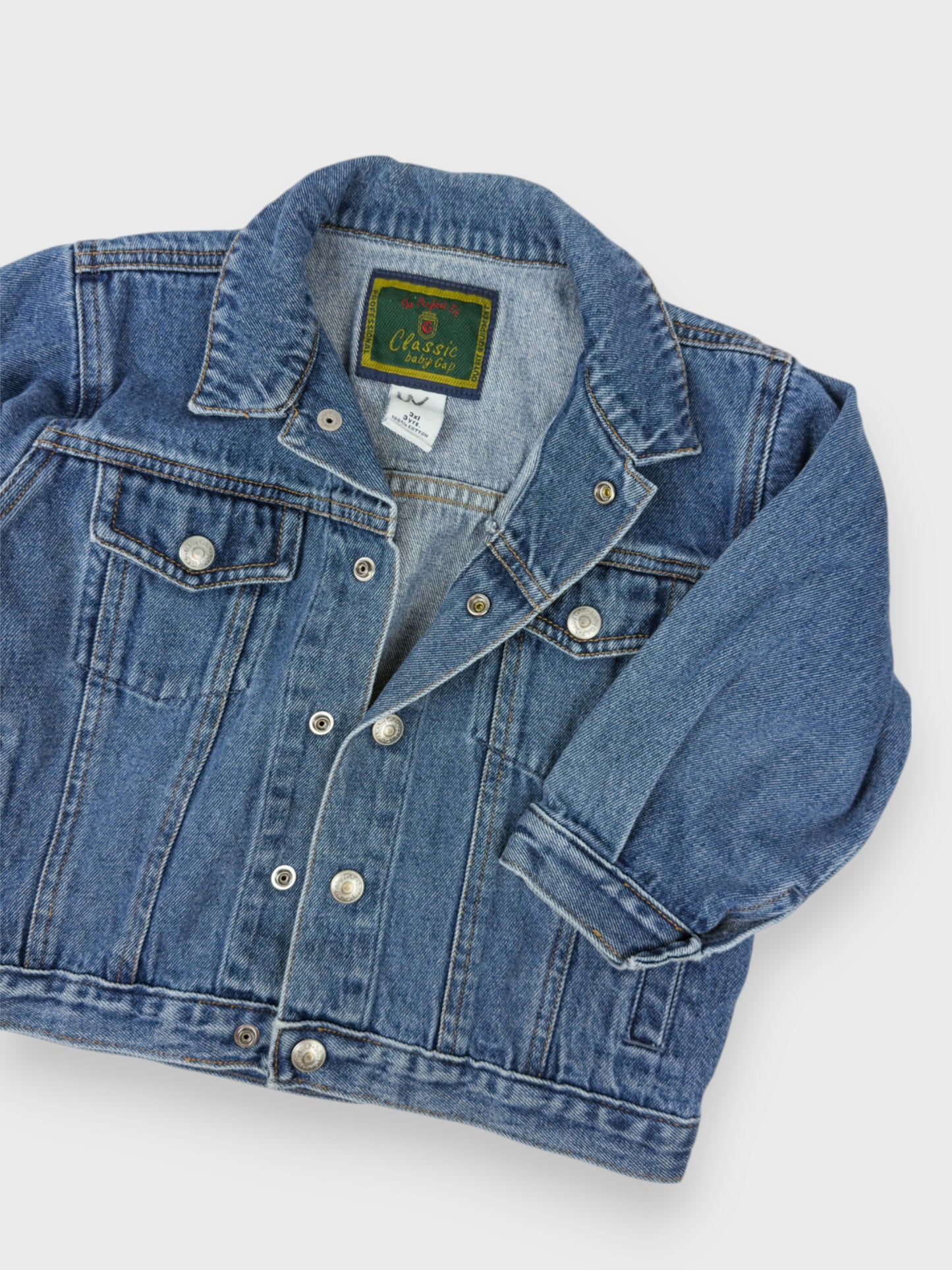 VINTAGE BABY GAP DENIM JACKET - 3T