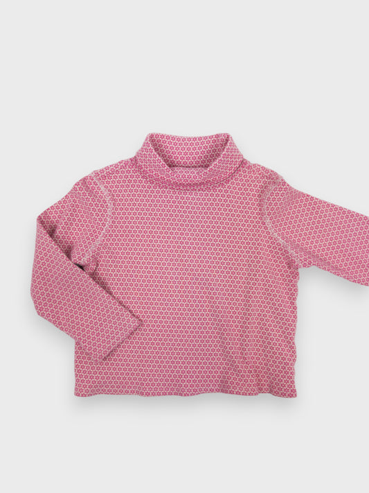 PINK TURTLENECK - 4T