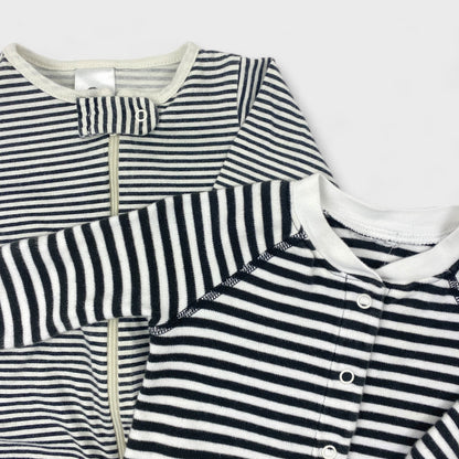 STRIPE SLEEPER SET - 3M